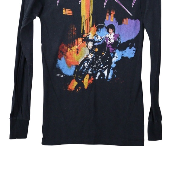 Prince and the Revolution Shirt Sz Small Vintage 1980s Crewneck Long Sleeve RARE - Picture 4 of 11